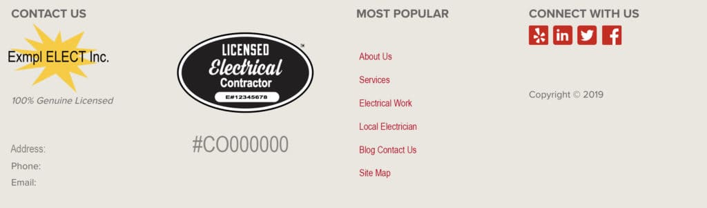 licensed electrician website