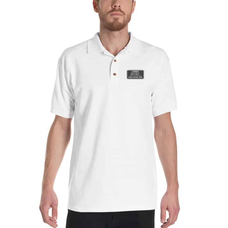 Licensed HVAC Embroidered Polo Shirt