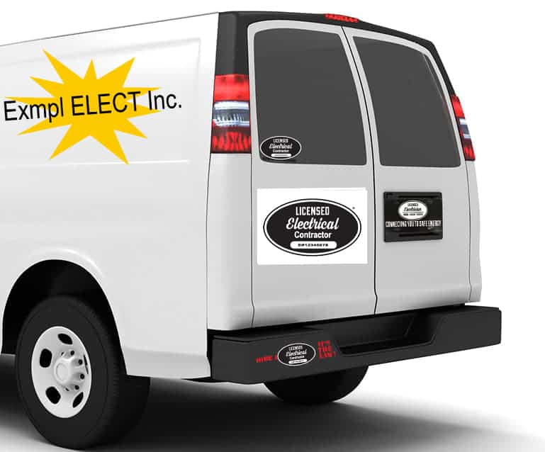 licensed electrician truck