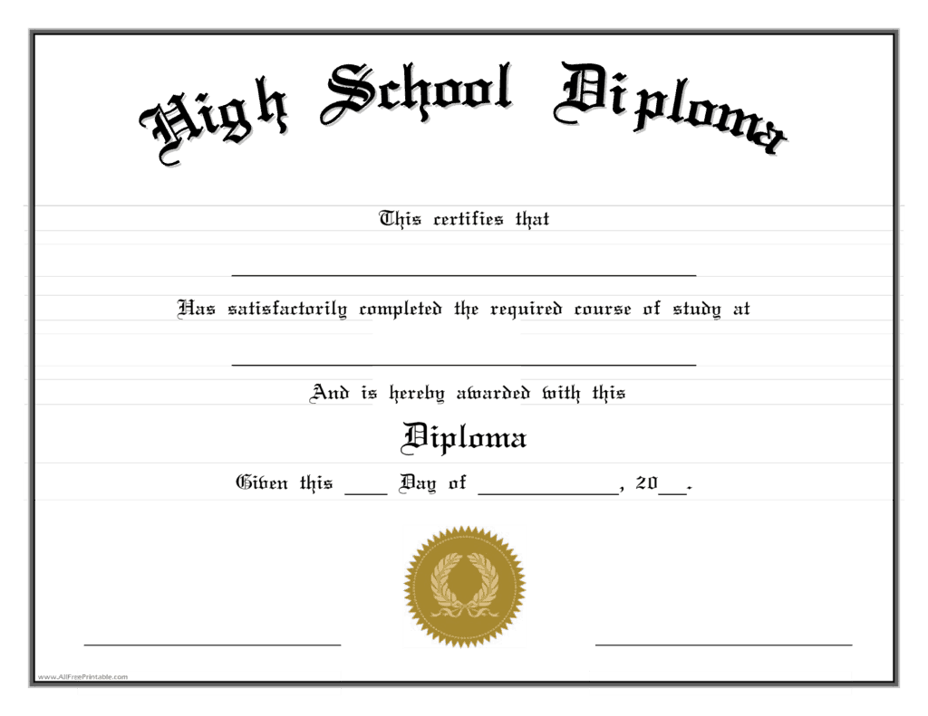 High School Diploma