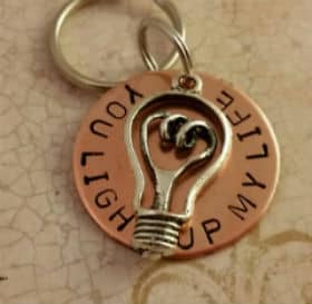 Funny Electrician Keychain