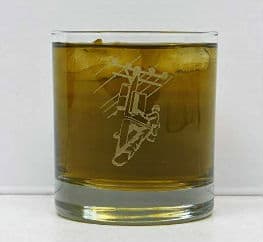 Lineman whisky glass