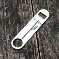 Lineman bottle opener